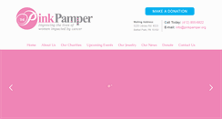 Desktop Screenshot of pinkpamper.org