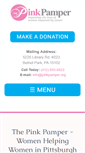 Mobile Screenshot of pinkpamper.org